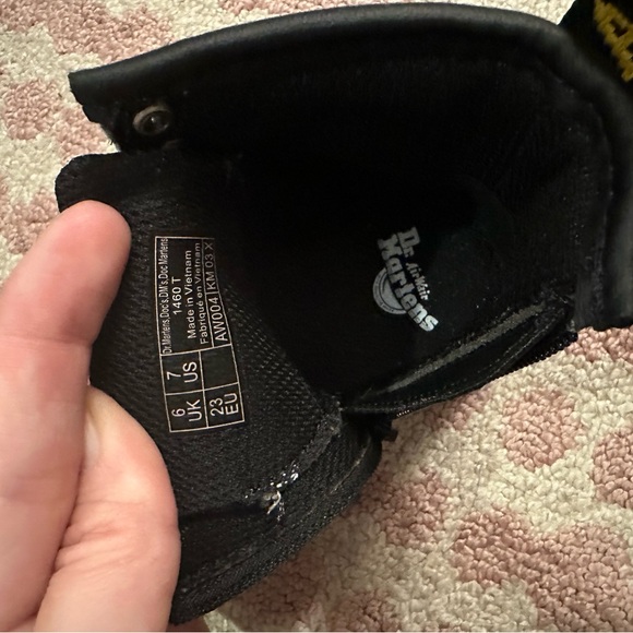 Patent Leather White Docs 7C - Picture 6 of 13